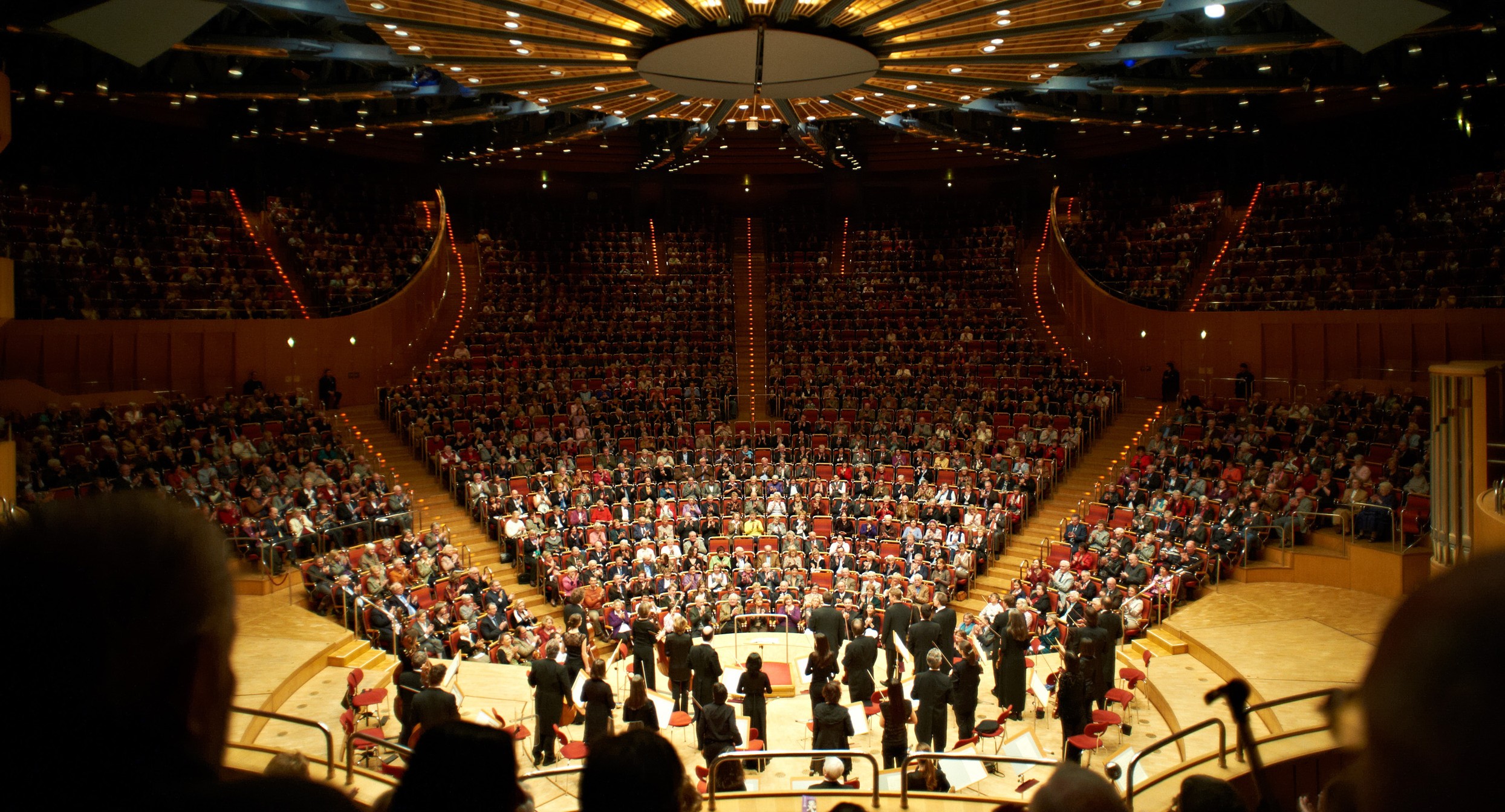 Foto Saal der Kölner Philharmonie