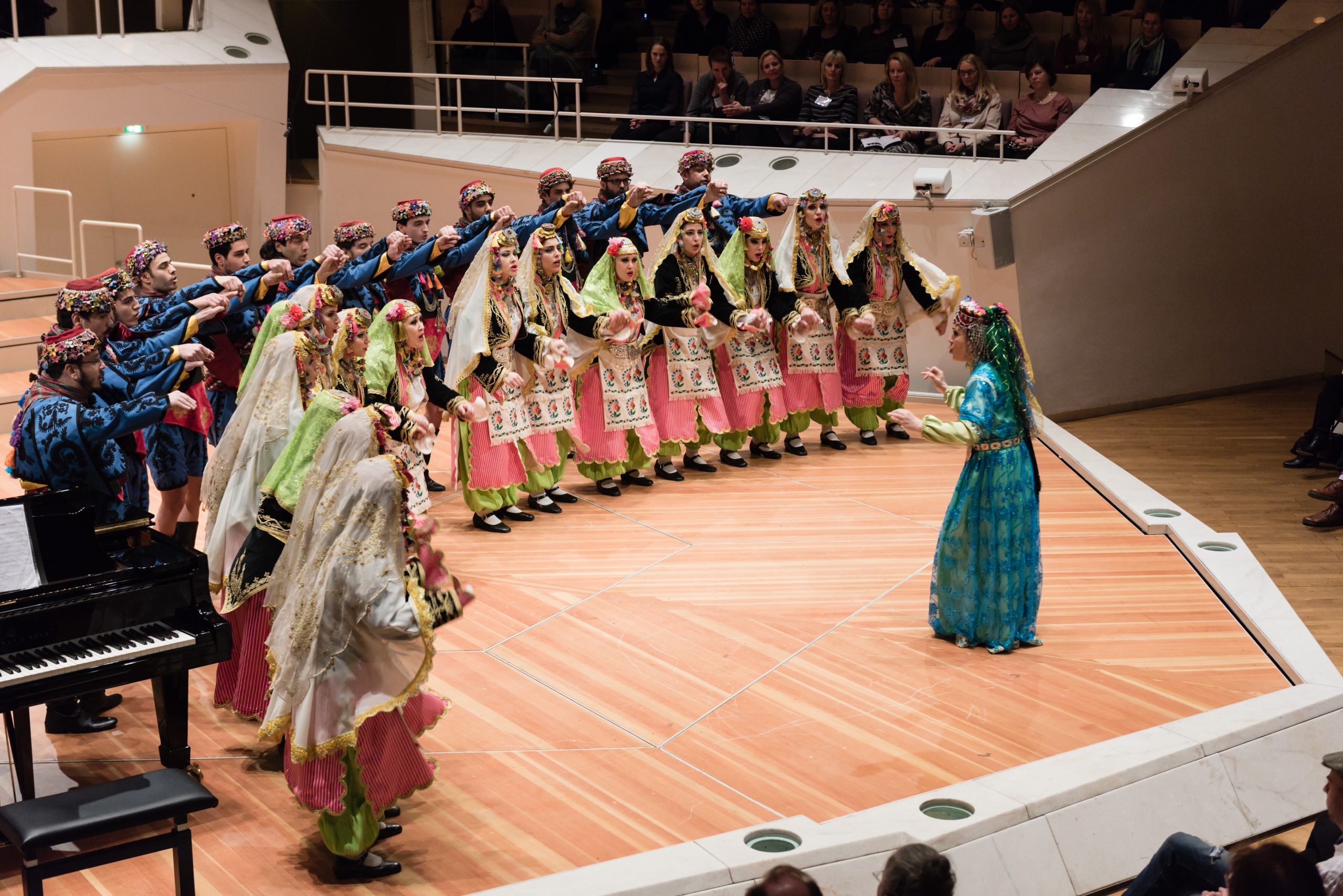 Nilüfer Polyphonic Choir (Türkei) beim Fest der Chorkulturen 2017 in der Berliner Philharmonie