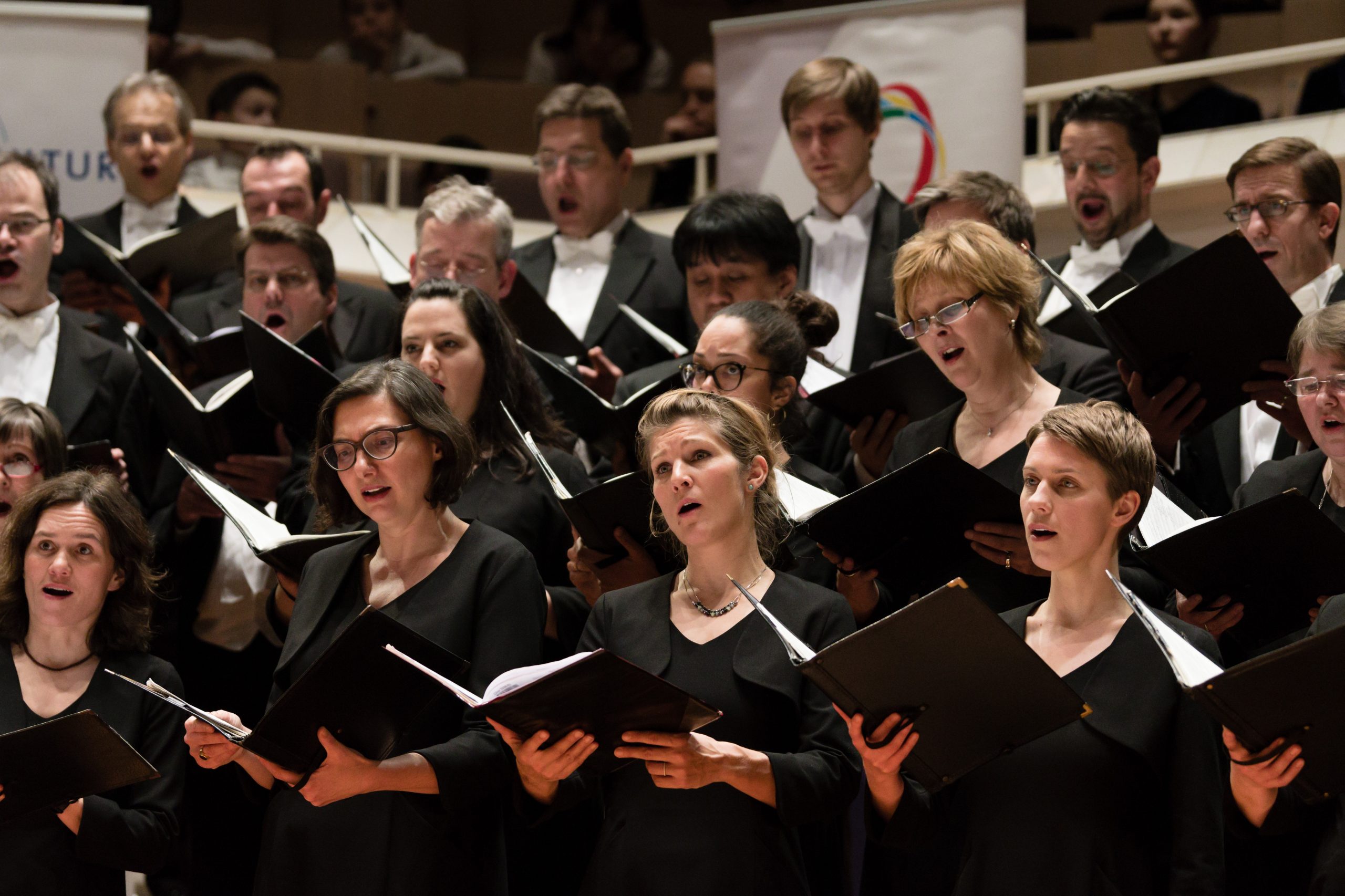 Rundfunkchor Berlin beim Fest der Chorkulturen 2017 in der Berliner Philharmonie